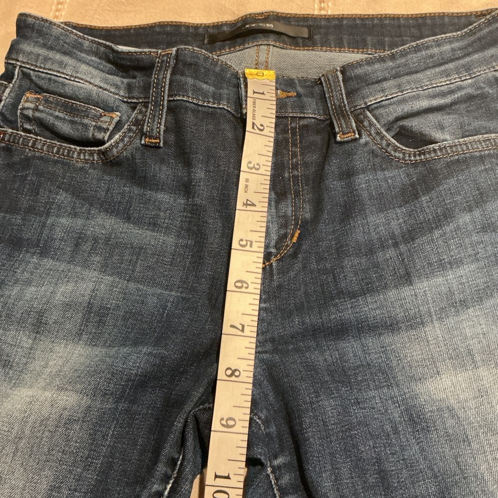 Joe’s Jeans Women’s Straight Ankle Jeans W27 Medium Wash Stretch Denim - Picture 8 of 8